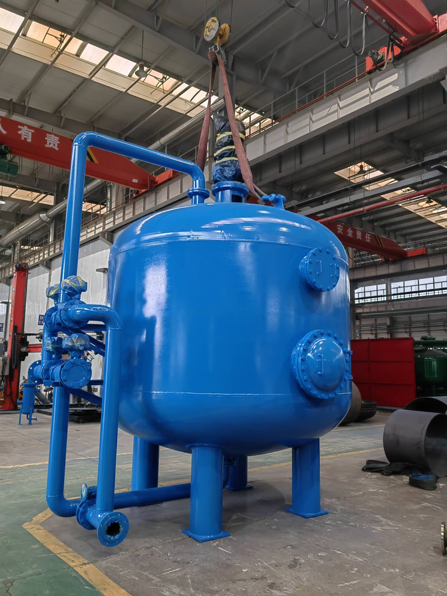 多介質過濾器管路結構的特點！