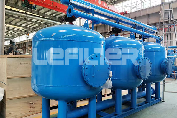 多罐淺層砂過濾器是如何反洗操作的